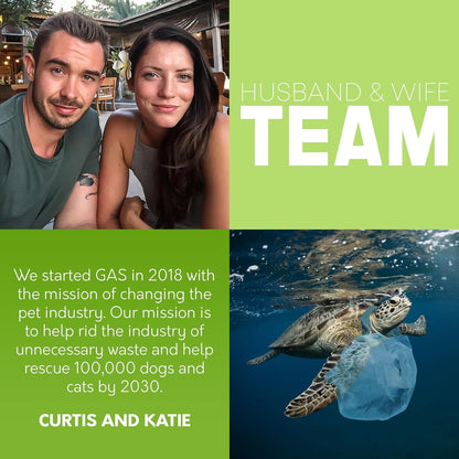 Certified Home Compostable Dog Poop Bags - 240 Pack (16 Rolls) - TUV OK HOME COMPOST Certified - Thick + Leakproof - 10% to Charity - Biodegradable Poop Bags for Dogs and Pet Waste - Doggie Supplies