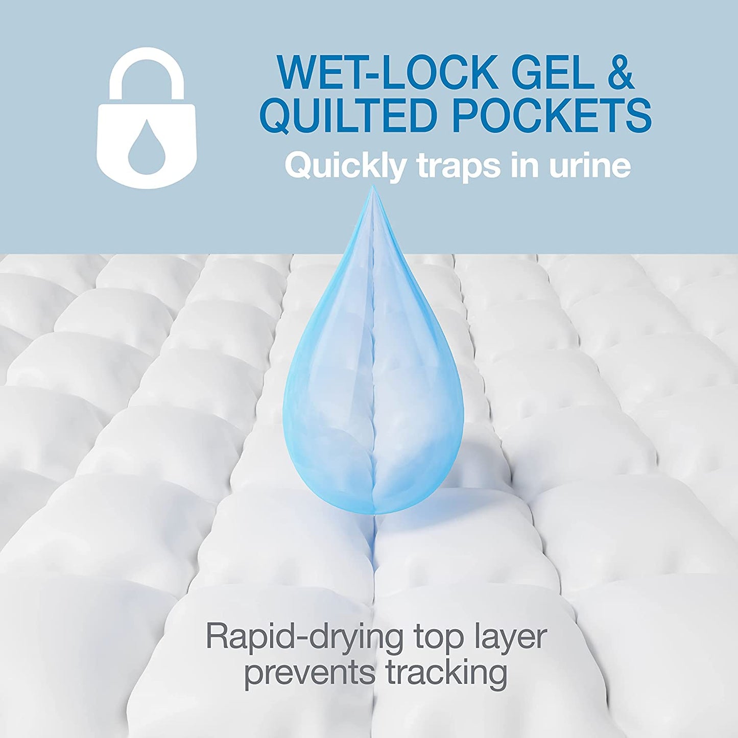 Wee-Wee Absorbent Pads for Dogs, 100 Count, Original (Puppy): 22.5" X 23"